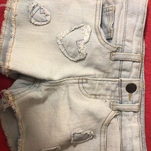 Jean shorts